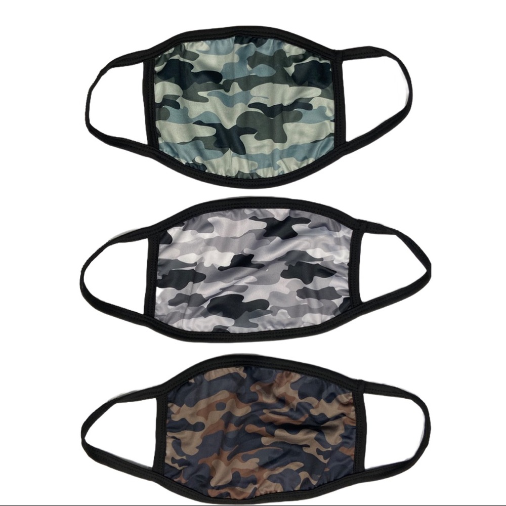🌻3/$18 or 5/$25🌻 5 pack Camo Combo Print Face Mask Bundle - Picture 4 of 5